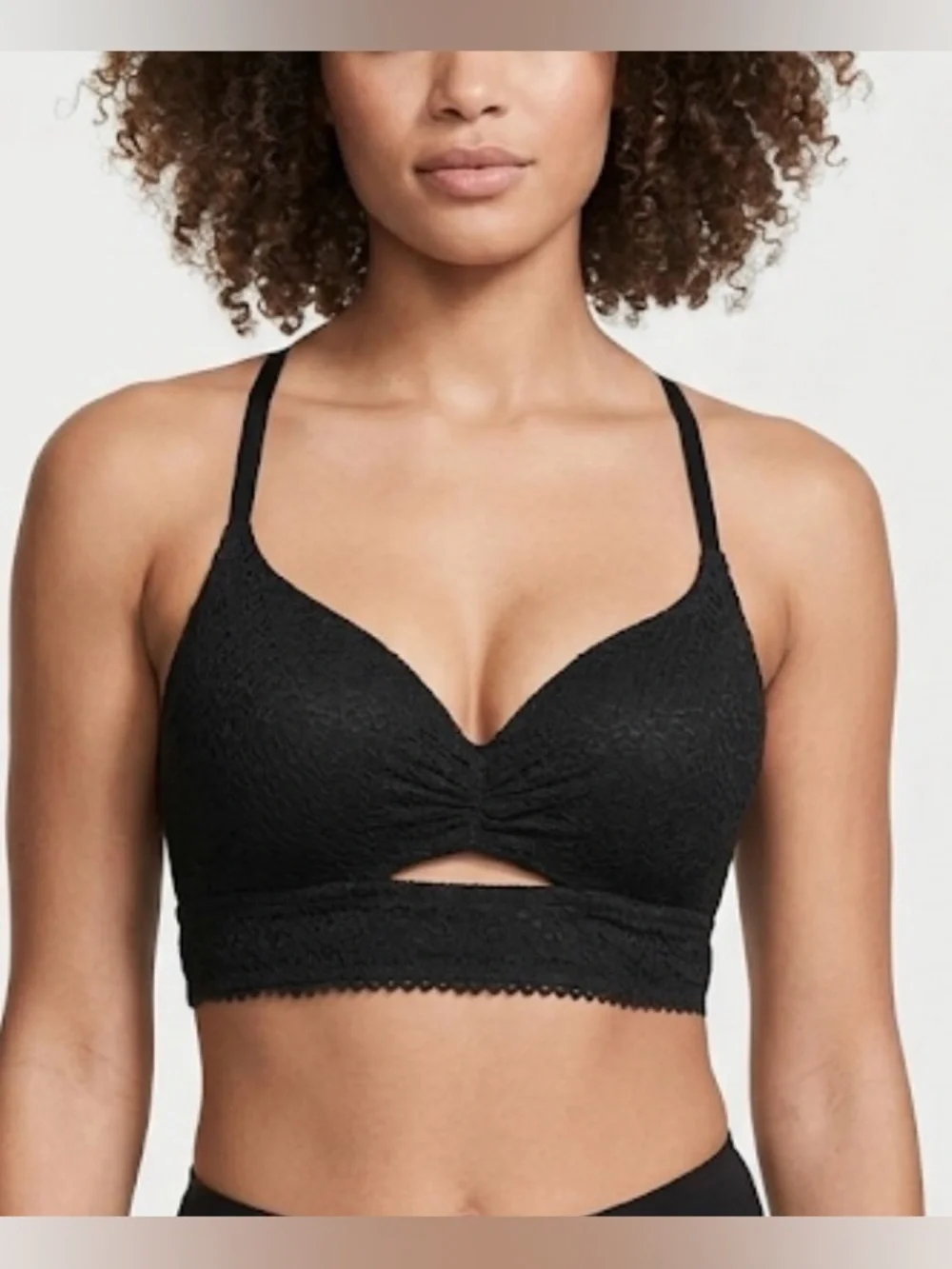 Victorias Secret black Bralette 32D